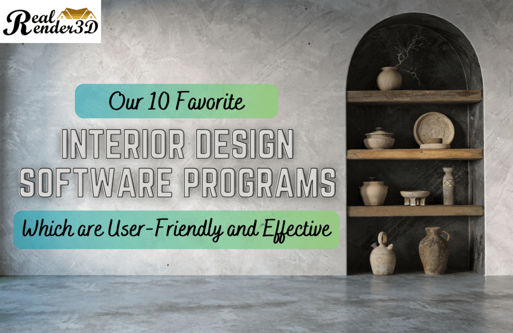 User-Friendly and Effective: Our 10 Favorite Interior Design Software Programs